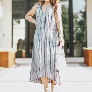 Sold out Knox Rose tie dyed midi dress